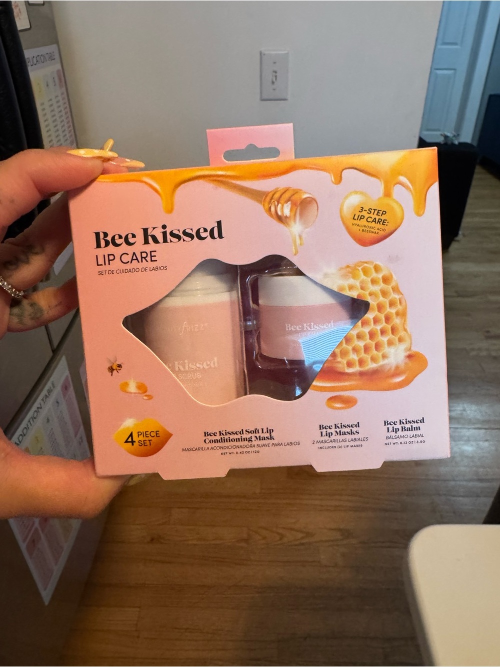 Bee Kissed Lip Care 4-Piece Set - Pink Packaging - Picture 3 of 4